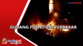 Api Lahap Gudang Perabot dan Furniture di Asahan, Penyebab Kebakaran Masih Diselidiki
