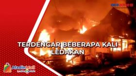 Api Lalap Toko Swalayan di Tambun Bekasi