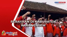 Perayaan Hari Arak Bali Ke-1 di Kabupaten Karangasem
