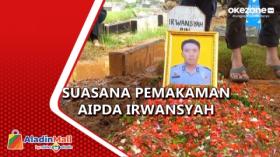 Pemakaman Aipda Irwansyah, Polisi yang Tewas di Kantor Polres Kepulauan Seribu