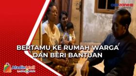 Malam Hari, Presiden Jokowi Blusukan ke Rumah Warga di Bali