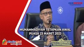 PP Muhammadiyah Tetapkan Awal Puasa 23 Maret 2023