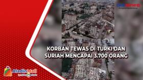 Begini  Penampakan Kerusakan Kota Setelah Turki dan Suriah Diguncang Gempa Magnitudo 7,8