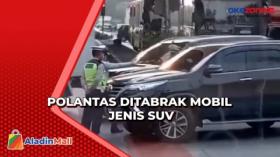 Polantas Ditabrak Mobil Jenis SUV di Cengkareng, Polisi Kantongi Identitas Pelaku