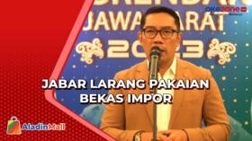 Ridwan Kamil Larang Keras Penjualan Pakaian Bekas Impor di Wilayahnya