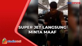 Viral!  AC Pesawat Super Jet Rute Bali - Jakarta Mati, Penumpang Mandi Keringat