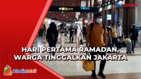 Warga Pilih Mudik di Hari Pertama Ramadan