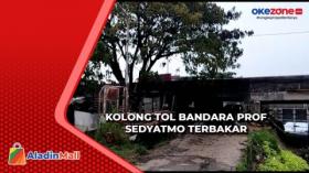 Kolong Tol Bandara Prof Sedyatmo Terbakar, Asap Pekat Ganggu Arus Lalu Lintas