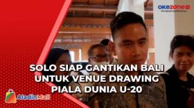 Gibran Sebut Solo Siap Gantikan Bali untuk Venue Drawing Piala Dunia U-20 2023 