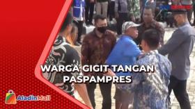 Warga Gigit Tangan Paspampres karena Ingin Bertemu Presiden Jokowi di Maros