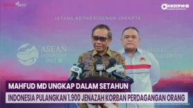 Ngeri! Mahfud MD Ungkap dalam Setahun Indonesia Pulangkan 1.900 Jenazah Korban Perdagangan Orang