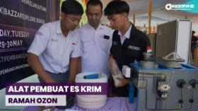 Inovatif! Siswa SMK di Cimahi Ciptakan Prototipe Alat Pembuat Es Krim Ramah Ozon