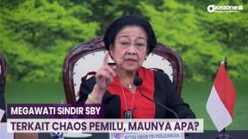 Megawati Sindir SBY Terkait Chaos Pemilu, Maunya Apa?