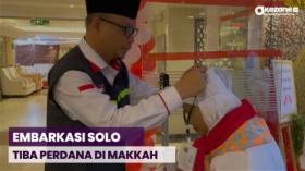 359 Jemaah Kloter 1 Embarkasi Solo Tiba Perdana di Makkah