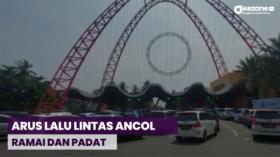 Ada Formula E dan Libur Panjang, Situasi Lalu Lintas Ancol Terpantau Ramai dan Padat