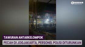 Tawuran Antarkelompok Pecah di Jogjakarta, Personel Polisi Diturunkan