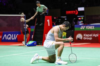 Jonatan Christie Kalah di Final Indonesia Masters 2025