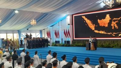 Suasana Pelantikan 961 Kepala Daerah di Istana Kepresidenan