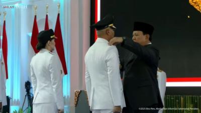 Presiden Prabowo Resmi Lantik 961 Kepala Daerah Terpilih Hasil Pilkada Serentak 2025