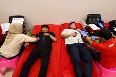 MNC Peduli dan PMI Sukabumi Gelar Aksi Donor Darah, Target 400 Pendonor