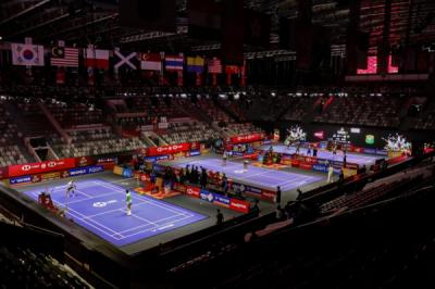Suasana Istora Senayan Jelang Indonesia Open 2025