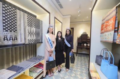 Momen Eksklusif Miss World 2025 Opal Suchata Kunjungi iNews Tower