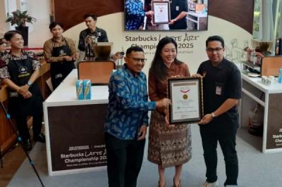 Kelas Latte Art Serentak di 300 Gerai Kopi se-Indonesia Raih Rekor Muri