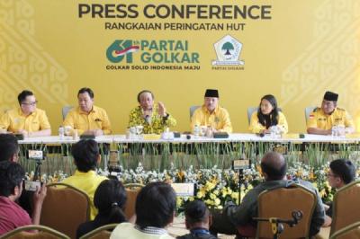 Panitia Umumkan Persiapan Perayaan HUT Ke-61 Partai Golkar