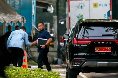 Dipanggil Prabowo, Menhan-Panglima TNI Tiba di Kertanegara