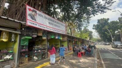 Pedagang Pasar Barito Masih Bertahan Meski Dapat SP-3 dari Pemprov DKI