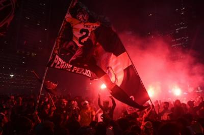 Ribuan Jakmania Meriahkan Peringatan 97 Tahun Persija di Bundaran HI