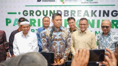 Wamentan Resmikan Pembangunan Pabrik NPK Nitrat Pertama di Indonesia di Pupuk Kujang Cikampek