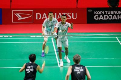 Fajar/Fikri Melangkah Mulus ke 16 Besar Indonesia Masters 2026