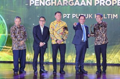 Sembilan Kali Berturut-turut, Pupuk Kaltim Sabet PROPER Emas 2025
