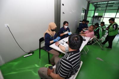 Wamenkes Pantau Program Skrining Kesehatan Mitra Driver Gojek