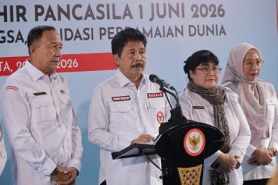 BPIP Matangkan Persiapan Hari Lahir Pancasila 2026, Usung Semangat Persatuan dan Perdamaian Dunia