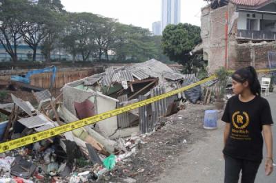 Longsor di Bendungan Hilir Rusak Rumah Warga
