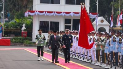 Menhan Sjafrie Sjamsoeddin terima kunjungan Menhan China
