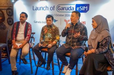 Akses Internet Global Dihadirkan Garuda Indonesia Lewat eSIM