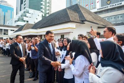 Serah Terima Jabatan Menko Polkam Dudung Abdurachman