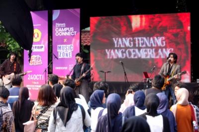 The Lantis Meriahkan iNews Campus Connect di UPN Veteran Jakarta