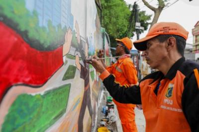 Penataan Pedestrian Hadirkan Nuansa Budaya Betawi di Jakarta Selatan