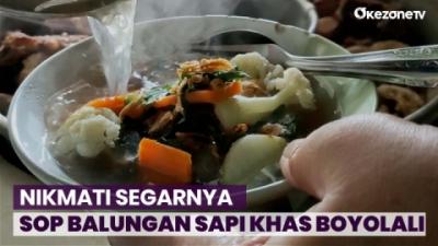 Kesegaran Irisan Sayur yang Melebur dengan Balungan Daging Sapi
