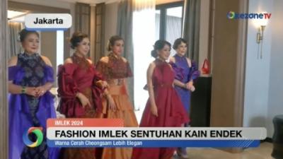 Fashion Imlek Sentuhan Kain Endek Bali