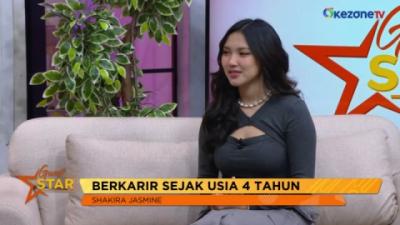 GUEST STAR: Shakira Jasmine Berkarier sejak Usia 4 Tahun