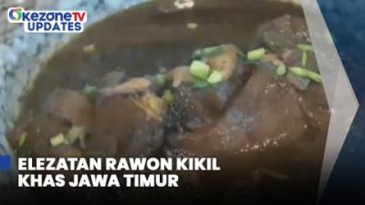 Rawon Kikil Sapi, Santapan Favorit yang Siap Menggoyang Lidah 