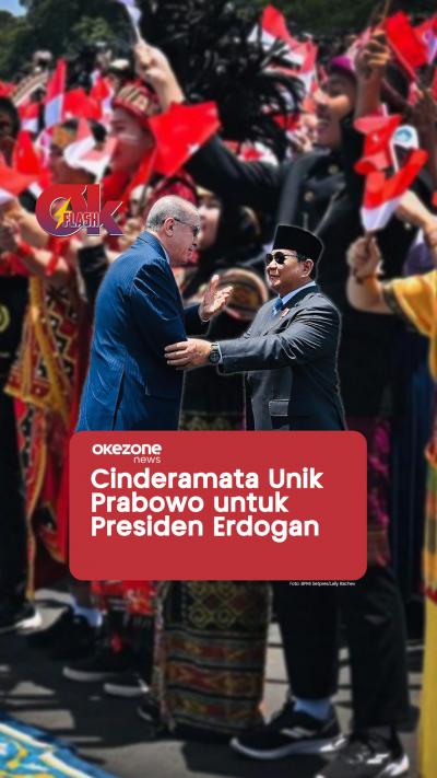 Prabowo Beri Senjata dan Keris untuk Erdogan  OKEZONE FLASH