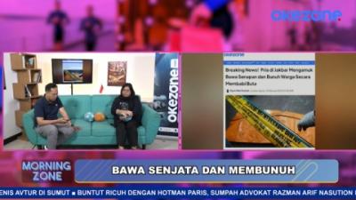 Dipicu Perselingkuhan, Pria di Jakbar Ngamuk hingga Bacok Orang  MORNING ZONE