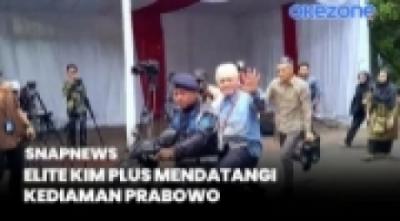 Elite KIM Plus Mendatangi Kediaman Prabowo di Hambalang, Zulhas dan Hatta Dibonceng Motor