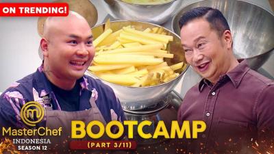 Vinz Jadi Orang Kedua yang Berhasil Lolos  BOOTCAMP (3/11)  MASTERCHEF INDONESIA